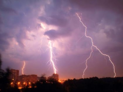 В Брянской области 25 мая ожидаются дожди с грозами
