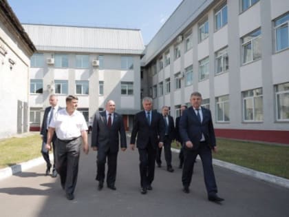 Председатель Госдумы России посетил Брянщину