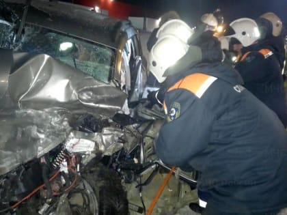 Под Брянском лоб в лоб столкнулись 2 легковых автомобиля: есть пострадавшие