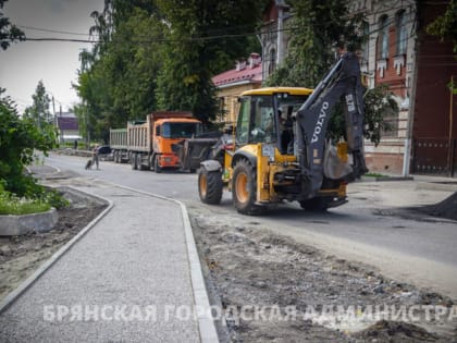 На улице Калинина в Брянске построят ливневку