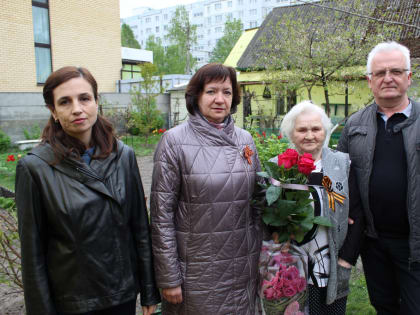 Поздравление «Детей войны» и малолетних узников фашизма с наступающим Днем Победы