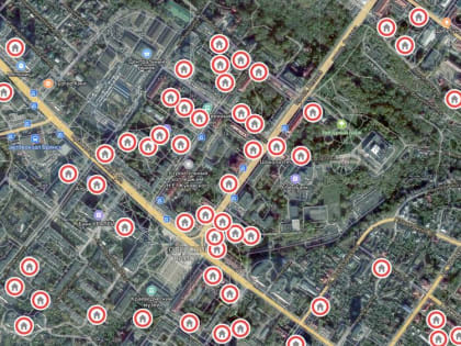 Карта укрытий в Брянске на случай ракетной угрозы