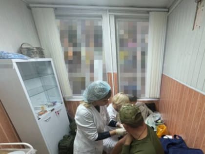 Вся команда отряда 'Барс' прошла вакцинацию от гриппа