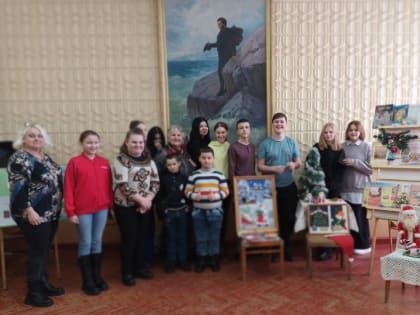 4 января в библиотеке № 8 прошла развлекательная программа 