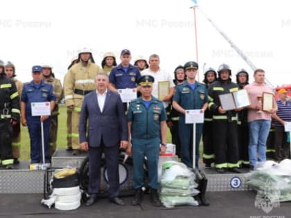 На Межрегиональной агропромышленной выставке-демонстрации «День Брянского поля — 2023» определили лучших добровольных пожарных