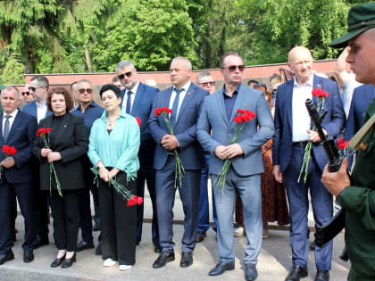 В Брянске состоялась церемония перезахоронения Игната Ивановича Фокина