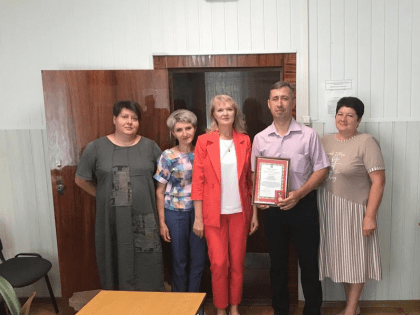 Посещение 5 июля 2023 года руководителем УФК по Брянской области Оксаной Беляевой с рабочим визитом территориальных отделов Управления № 1 (УРМ Навля), № 6 (Брасово), № 15 (Комарич