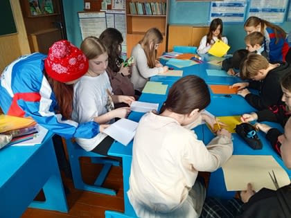 Снежный десант в Навлинском районе.