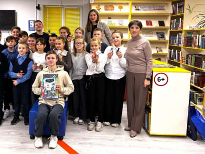 Урок доброты в Погарской библиотеке