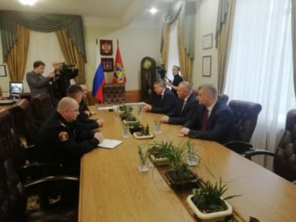 Брянск посетил начальник ГУ вневедомственной охраны Росгвардии Александр Грищенко
