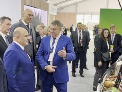 Премьер-министр Мишустин на выставке «Золотая осень» отметил успехи Брянщины