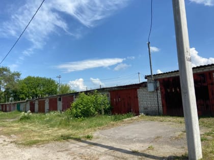 Чистота территории прилегающей к гаражам