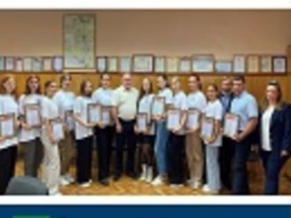 Глава администрации поблагодарил волонтёров за работу