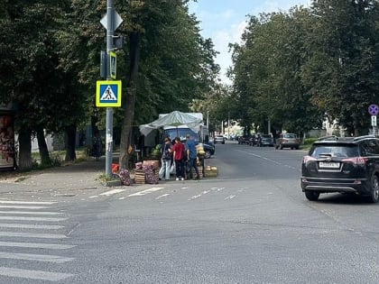 Рейд по борьбе с несанкционированной торговлей в Бежицком районе