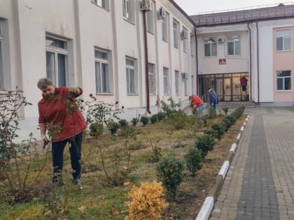 Окружной субботник!