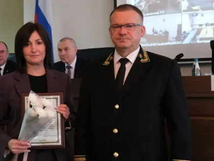 В Брянском областном суде чествовали победителей номинации «Лучший судья года»