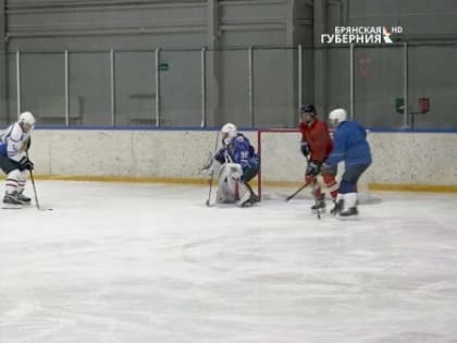 Александр Богомаз и замминистра Алексей Беспрозванных поучаствовали в хоккейной тренировке