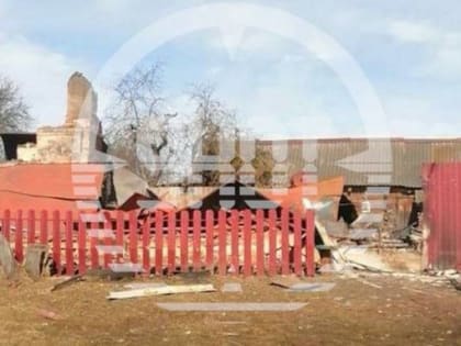 Опубликовано фото взорванного украинскими террористами дома в селе Сушаны Брянской области