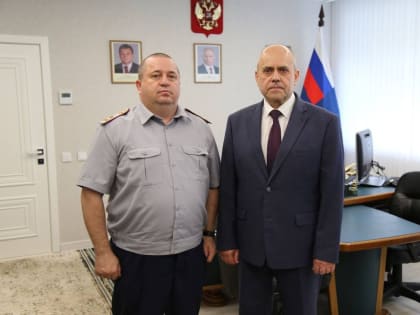 Состоялась рабочая встреча Уполномоченного по защите прав предпринимателей в Брянской области Сергея Рондикова с начальником УФСИН России по Брянской области Алексеем Мишановым