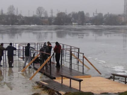 Крещенские купания в городе Клинцы