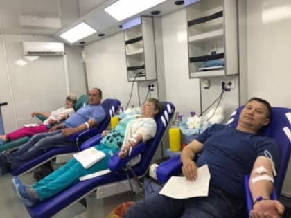 В брянской Красной Горе прошёл День донора
