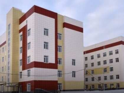 В Брянске продолжают строить филиал поликлиники №4