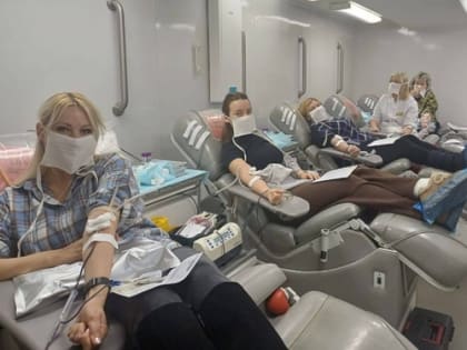 Брянские медики приняли участие в выездном дне донора