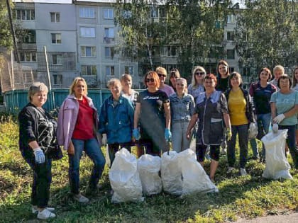 Субботник в Бежицком районе Брянска