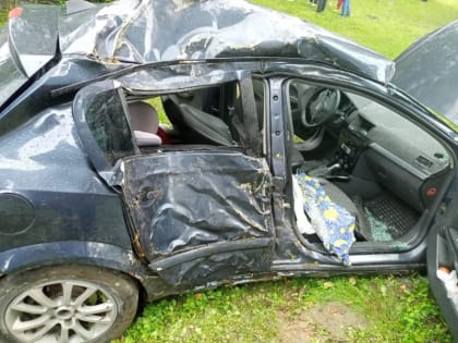 Подробности ДТП в почепском селе: легковушка влетела в дерево, травмированы мать и сын