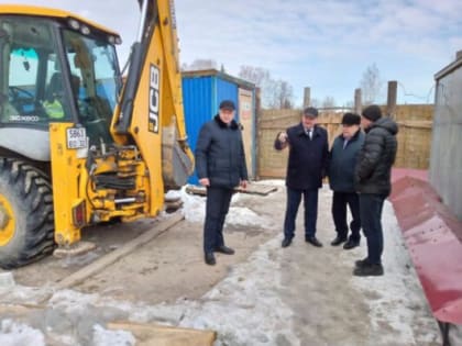 Замгубернатора Брянской области Николай Симоненко и Глава Унечского района Анатолий Кусков провели рабочую встречу