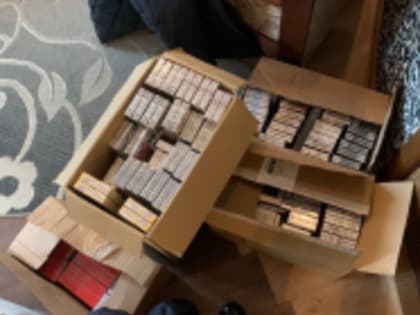 Брянские полицейские изъяли контрафактных сигареты и алкоголь на полтора млн рублей