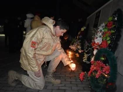 Клетнянские школьники присоединились ко Всероссийской акции «Свеча памяти»