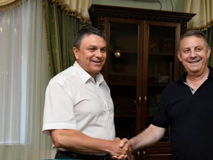 Брянский губернатор Богомаз встретился с главой ЛНР Леонидом Пасечником