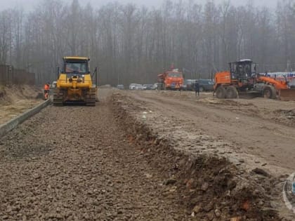 В Володарском районе Брянска начали строить дорогу к военному госпиталю