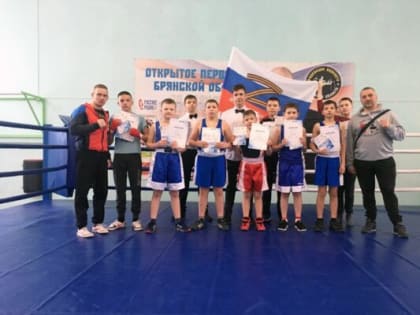 В Трубчевске Брянской области состоялась матчевая встреча юных боксеров