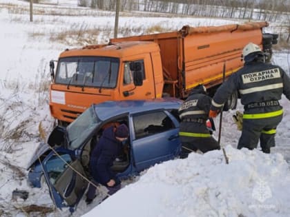 На дороге под Крыжино произошло ДТП