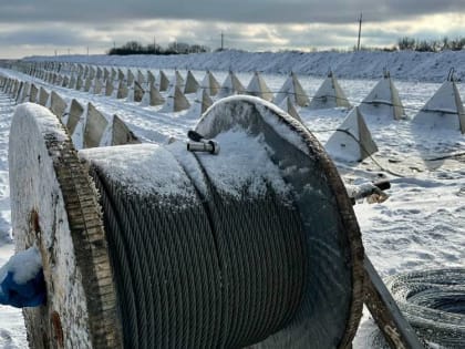 В Брянской области на государственной границе с Украиной построена защитная линия обороны