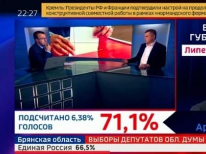 «Единая Россия» получила большинство мест одномандатников  в  Брянской облдуме