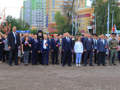 Торжественные мероприятия, посвященные  Дню Российского флага 22 августа 2023