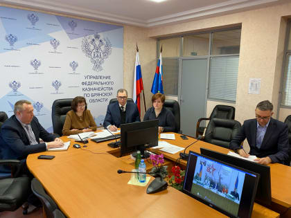 1 февраля 2023 года УФК по Брянской области приняло участие в совещании, посвященном актуальным вопросам проведения Федеральным казначейством воспитательной работы