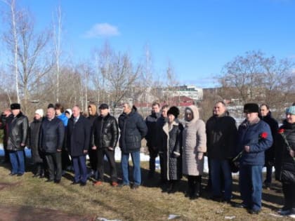 НА БЕЛОЙ БЕРЕЗКЕ ПРОВЕЛИ ТОРЖЕСТВЕННЫЙ МИТИНГ, ПОСВЯЩЕННЫЙ 34 ГОДОВЩИНЕ ВЫВОДА СОВЕТСКИХ ВОЙСК ИЗ АФГАНИСТАНА