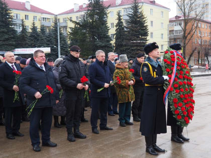 В День защитника Отечества в Брянске прошли торжественные мероприятия