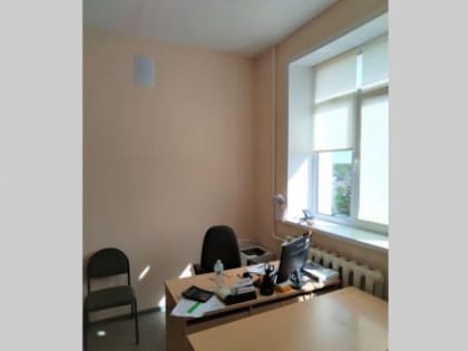 В Брянской области продолжается капремонт поликлиники Красногорской ЦРБ