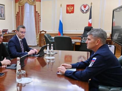 Александр Бречалов и Игорь Маковский обсудили актуальные вопросы работы электросетевого комплекса Удмуртской Республики