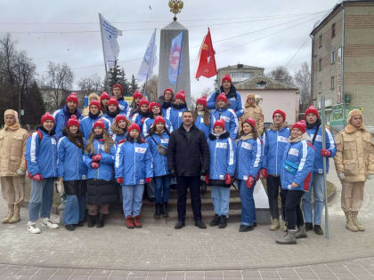 В Навлинском районе дан старт Всероссийской патриотической акции «Снежный десант РСО»