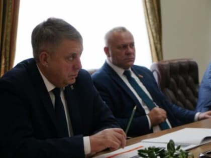 Рабочая встреча губернатора Брянской области с директором компании «Сталь-трейд»