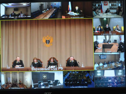 Совещание судей судов общей юрисдикции, арбитражных и военных судов, проводимое Верховным Судом Российской Федерации. День второй.