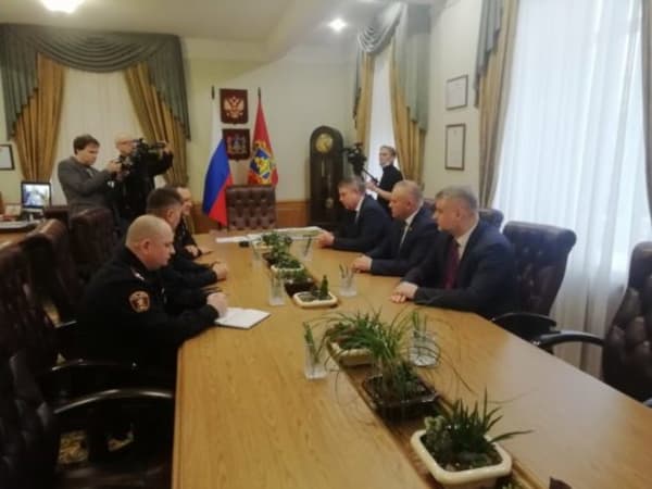 Начальник ГУ вневедомственной охраны Росгвардии Александр Грищенко посетил Брянск