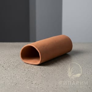 Трубка полукруглая 35*110мм красная