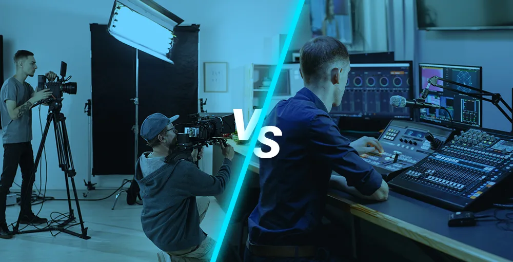 Differences Between Production Agency and Audio Visual Company
